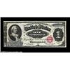 Image 1 : Fr. 216 $1 1886 Silver Certificate Very Fine. The centering is not very good, with both the left and