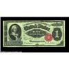 Image 1 : Fr. 222 $1 1891 Silver Certificate Fine-Very Fine. This is by far the scarcer number of this two-num