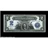 Image 1 : Fr. 258 $2 1899 Silver Certificate Very Choice New. A beautiful note with good paper originality, ni