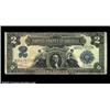 Image 1 : Fr. 258 $2 1899 Silver Certificate Very Fine. The top margin is extremely tight and irregular, and t