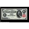 Image 1 : Fr. 267 $5 1891 Silver Certificate Choice Extremely Fine. A beautifully clean, unmolested example wi