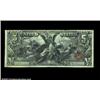 Image 1 : Fr. 270 $5 1896 Silver Certificate Very Fine. A nice-looking mid-grade circulated Educational Five,.