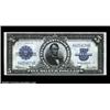 Image 1 : Fr. 282 $5 1923 Silver Certificate Very Choice New. This Porthole has unusually bold, original embos