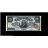 Image 1 : Fr. 301 $10 1891 Silver Certificate Choice Extremely Fine. This Hendricks Ten, with its distinctive.