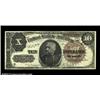 Image 1 : Fr. 366 $10 1890 Treasury Note Very Fine-Extremely Fine. A nice lightly circulated example of the sc