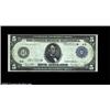 Image 1 : Fr. 859a 1914 $5 Federal Reserve Star Note Choice Extremely Fine. A pretty Star note, with nice natu