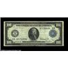 Image 1 : Fr. 1089 $100 1914 Federal Reserve Note Very Fine. Fr. 1089 is a scarcer Hundred Dollar Fed number..