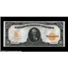 Image 1 : Fr. 1172 $10 1907 Gold Certificate Very Choice New. The back color on this pretty Gold Certificate i