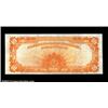Image 2 : Fr. 1172 $10 1907 Gold Certificate Very Choice New. The back color on this pretty Gold Certificate i