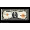 Image 1 : Fr. 1173a $10 1922 Gold Certificate Choice Extremely Fine. A beautifully clean, unmolested example,.