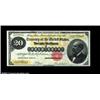 Image 1 : Fr. 1178 $20 1882 Gold Certificate Choice Extremely Fine. A striking note, with huge margins all aro