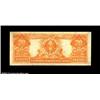Image 2 : Fr. 1187 $20 1922 Gold Certificate Extremely Fine. Quite close across the top, and with a very light