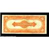 Image 2 : Fr. 1198 $50 1913 Gold Certificate Extra Fine. Well margined and bright, with strong color remaining