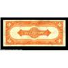 Image 2 : Fr. 1200a $50 1922 Gold Certificate Extremely Fine. This Small Serial Number Gold Certificate has be