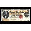 Image 1 : Fr. 1215 $100 1922 Gold Certificate Extremely Fine. Bright, fresh and strictly original, with perfec