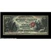 Image 1 : Selma, AL - $5 Original Fr. 399 The City NB Ch. # 1736A very bright and vividly printed example of t