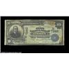 Image 1 : Odon, IN - $10 1902 Date Back Fr. 616 The First NB Ch. # (M)7260A very rare large size note, with ju