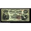 Image 1 : Traer, IA - $10 1882 Brown Back Fr. 490 The First NB Ch. # 5135A nice pen signed Brown Back, the fir