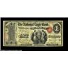 Image 1 : Boston, MA - $1 Original Fr. 380 The National Eagle Bank Ch. # 993A very pretty First Charter ace bo