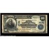 Image 1 : East Rochester, NY - $10 1902 Plain Back Fr. 628 The First NB Ch. # 10141Quite common in small size,