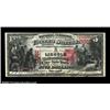 Image 1 : New York, NY - $5 1875 Fr. 405 The Lincoln NB Ch. # 2608A lovely example with broad margins for the.