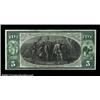 Image 2 : New York, NY - $5 1875 Fr. 405 The Lincoln NB Ch. # 2608A lovely example with broad margins for the.