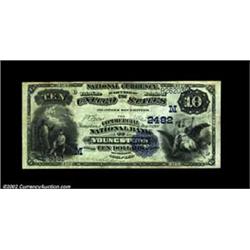 Youngstown, OH - $10 1882 Date Back Fr. 545 The Commercial NB Ch. # (M)2482A nice type example. Very