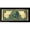 Image 2 : Grove, OK - $5 1902 Plain Back Fr. 602 The First NB Ch. # (W)10119A very rare note from this small o