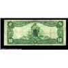 Image 2 : Muskogee, OK - $10 1902 Plain Back Fr. 635 The Commercial NB Ch. # 12890Common in small size, but mu