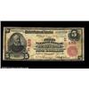 Image 1 : Bellefonte, PA - $5 1902 Red Seal Fr. 587 The First NB Ch. # (E)459A very scarce note which is only.