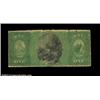 Image 2 : Woodstock, VT - $1 Original Fr. 380 The Woodstock NB Ch. # 1133An evenly circulated FCP example with