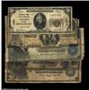 Image 1 : Alton, IL- $1 Original Fr. 380 The Alton NB Ch. # 1428 Good, piece missingChicago, IL- $20 1929 Ty..