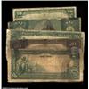 Image 2 : Alton, IL- $1 Original Fr. 380 The Alton NB Ch. # 1428 Good, piece missingChicago, IL- $20 1929 Ty..