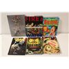 Image 2 : 6 ASSORTED TITLES, HARD COVER GRAPHIC BOOKS- THE WEIRD WORLD OF EERIE, HEAVY METAL: THE BEST OF