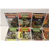 Image 2 : SWAMP THING #2-23 (1973-76) NEAR COMPLETE BRONZE SET. SOLID MID-GRADE AVERAGE