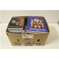 BOX OF HORROR, OCCULT & ESTONIC BOOKS