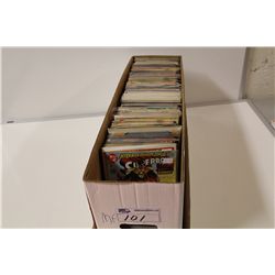 LONG BOX OF DC COMICS. BRONZE TO MODERN, MIXED TITLES AND RUNS. LOIS LANE, WONDER WOMAN ETC. MIXED
