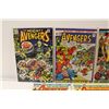 Image 2 : AVENGERS #67, 95-98, 100 & ANNUAL #7 (1969-77) BARRY SMITH & NEAL ADAMS ART ISSUES MID GRADE
