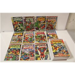 CAPTAIN MARVEL #14 & 20-62 (1969-77) CONSECUTIVE + GIANT SIZE #1 INCLUDES JIM STARLIN'S 1ST THANOS