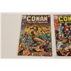 Image 2 : CONAN THE BARBARIAN #1 & 2 (1970) FROM THE FANTASY CLASSIC. LOWER-MID TO MID GRADE, FLAT AND SUPPLE
