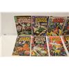 Image 2 : SILVER SURFER #1-18 (1968-70) NEAR COMPLETE SET (MISSING #3,4,6 &13). MIXED GRADE RUN #1 HAS A