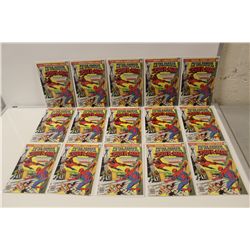 SPECTACULAR SPIDER-MAN #1 (X15 COPIES) (1976) MID TO HIGHER-MID GRADE AVERAGE.