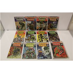 SWAMP THING #1-24 COMPLETE SET (1972-76) EVERY ISSUE FROM THE DC HORROR CLASSIC, MIXED GRADES.