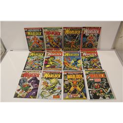 WARLOCK COMPLETE BRONZE TITLES SET (1972-76) INCLUDES MARVEL PREMIERE #1-2, WARLOCK #1-15 & STRANGE