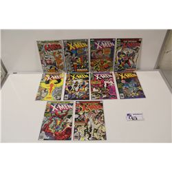 X-MEN #121-130 CONSECUTIVE (1979-80) INCL. #130- 1ST APPEARANCE DAZZLER. SHARP MID TO HIGH-MID