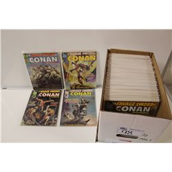 SAVAGE SWORD OF CONAN #1-61 CONSECUTIVE (1974-81) (MISSING #41 &53) THE 1ST 8 YEARS OF THE FANTASY