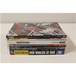 8 ASSORTED TITLE, DC GRAPHIC NOVELS NM