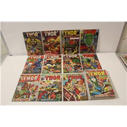 THE MIGHTY THOR #155-247 (1968-ON) 25 ISSUES TOTAL, MIXED GRADES