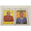 Image 2 : LOT OF 4 TERRY SAWCHUCK HOCKEY CARDS INCLUDES 1959 TOPPS #42, 1965-66 TOPPS #12, 1968-69 TOPPS