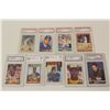 Image 1 : LOT OF 9 MBL GRADED STAR CARDS INCLUDES MANNY RAMIREZ, IVAN RODRIGUEZ ROOKIE, RYAN SANDBERG AND